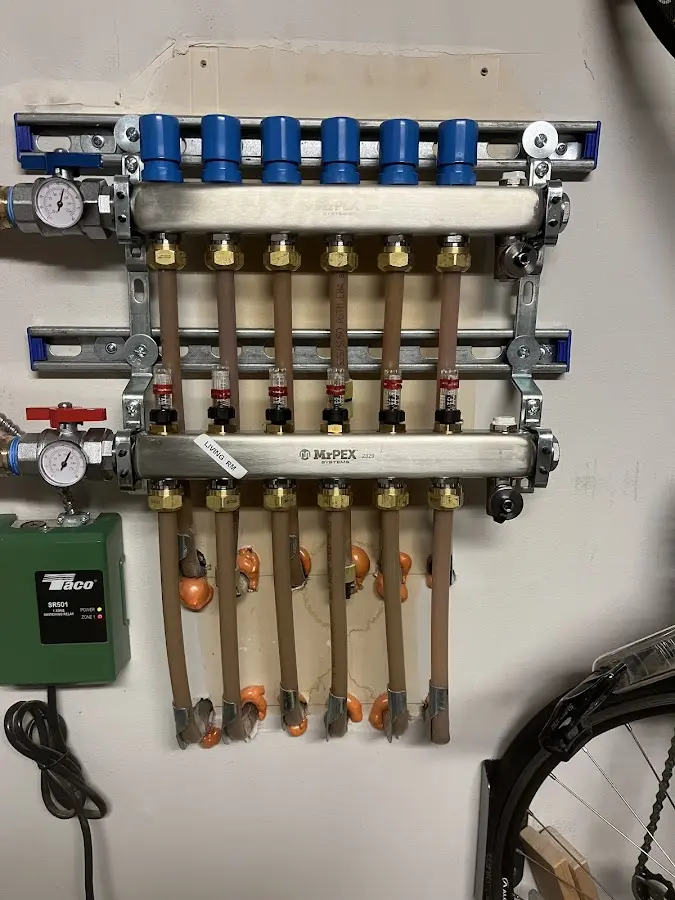 Plumber performing Gas Leak Detection at a residential property in Flower Hill